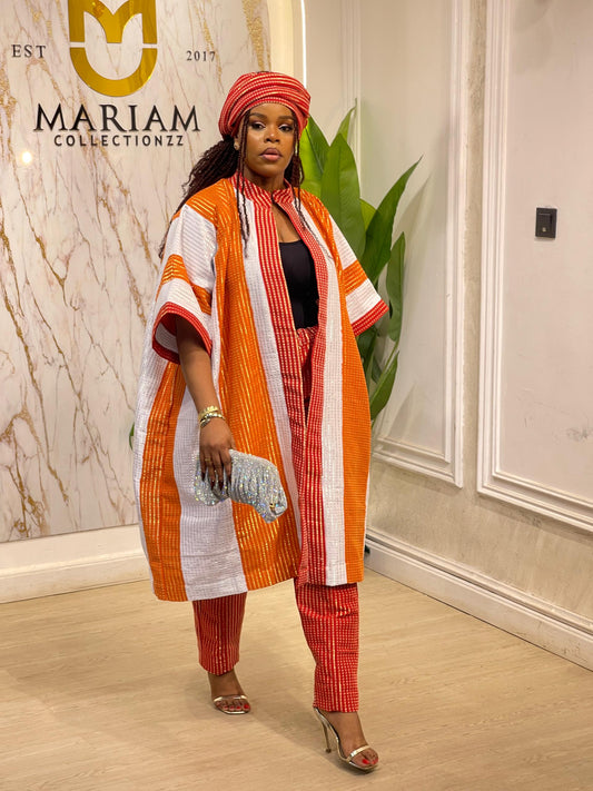 Aso Oke 2-Piece set 003