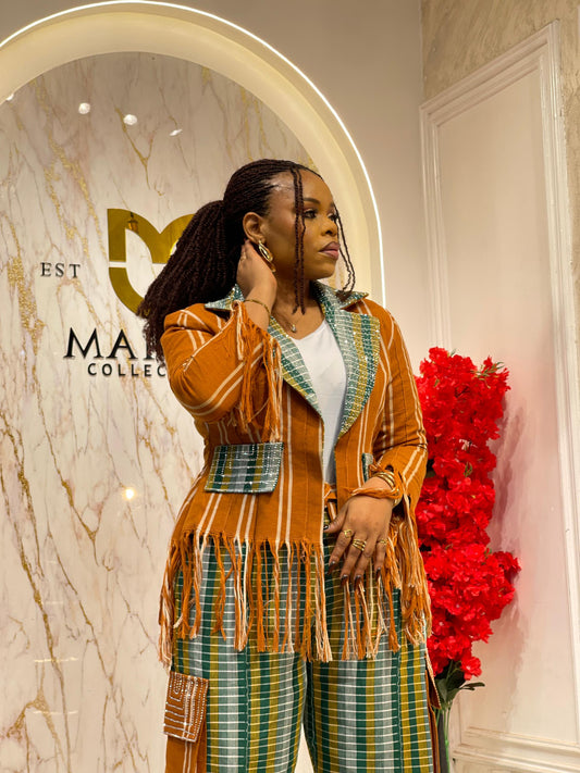 Aso Oke 2-Piece Set 001